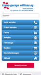 Mobile Screenshot of kreuz-garage.ch